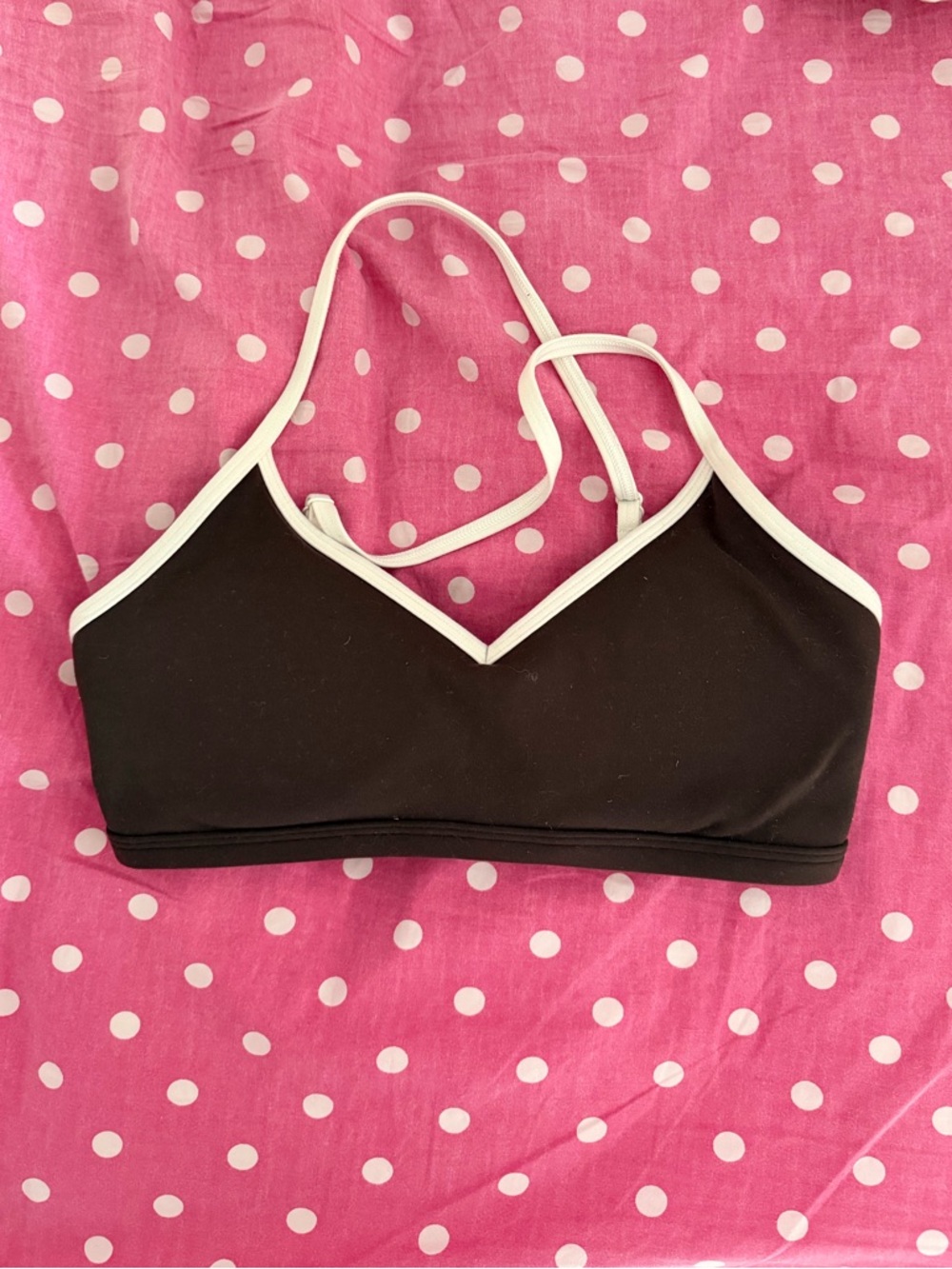 White Fox Active Brown Bra